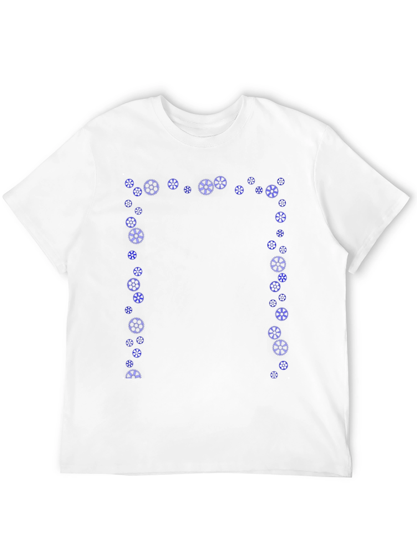 Gear Graphic Black Tee | Unique Design