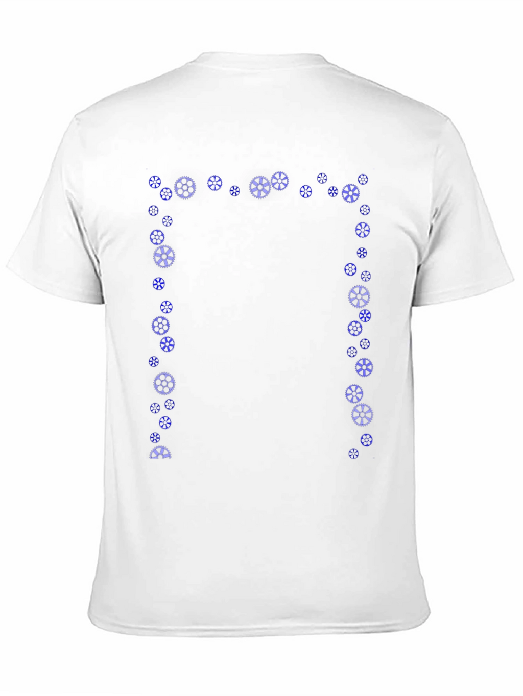 Gear Graphic Black Tee | Unique Design