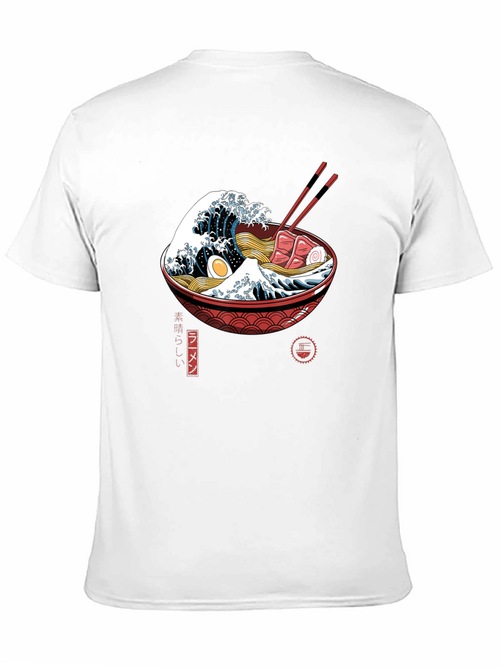 Ramen Wave Graphic Tee - Unique Japanese Inspired T-Shirt