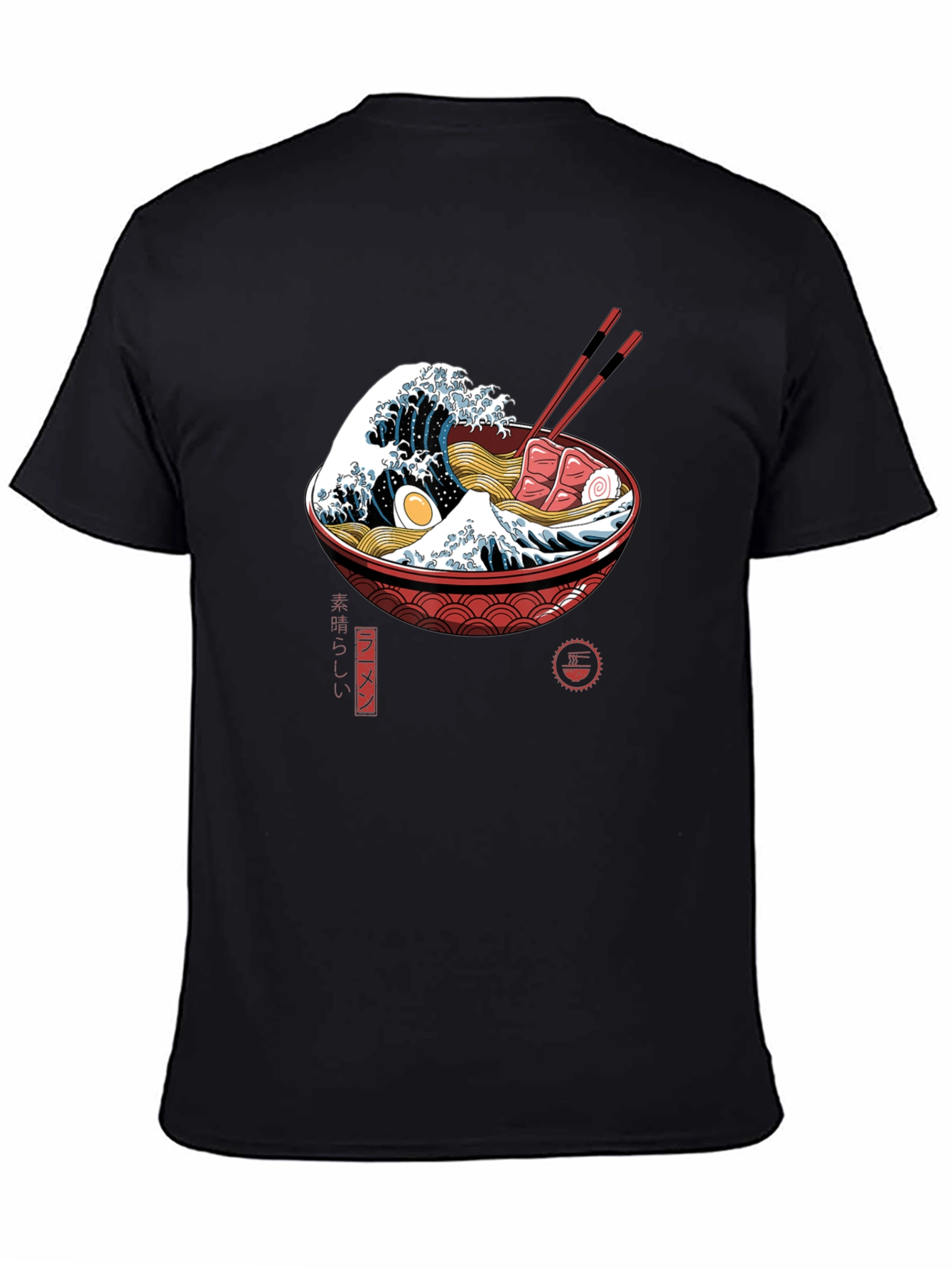Ramen Wave Graphic Tee - Unique Japanese Inspired T-Shirt