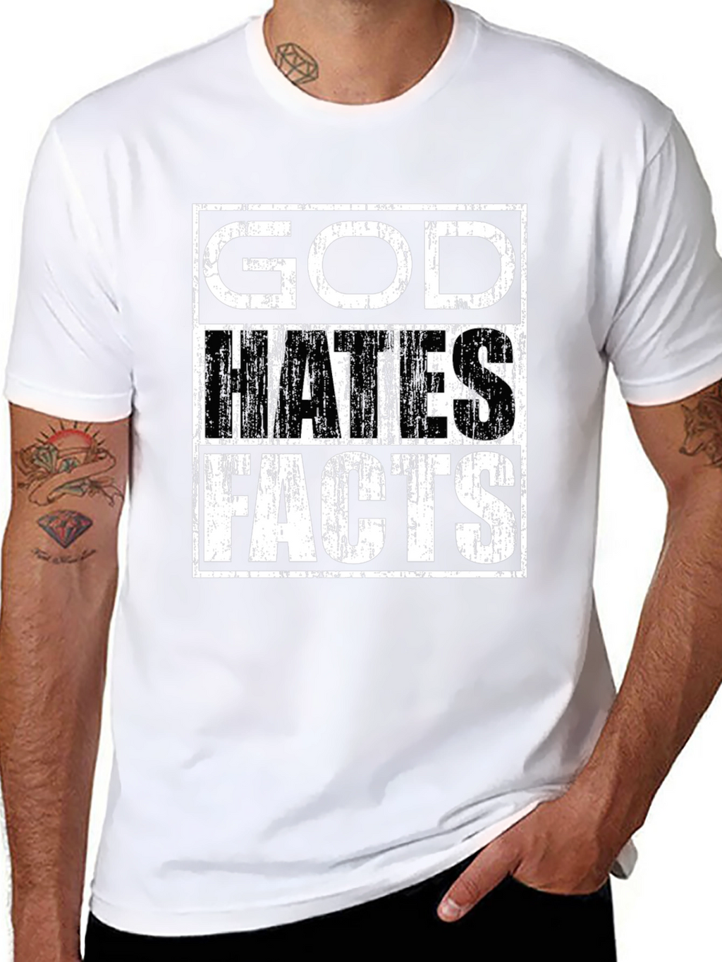 God Hates Facts Graphic Tee