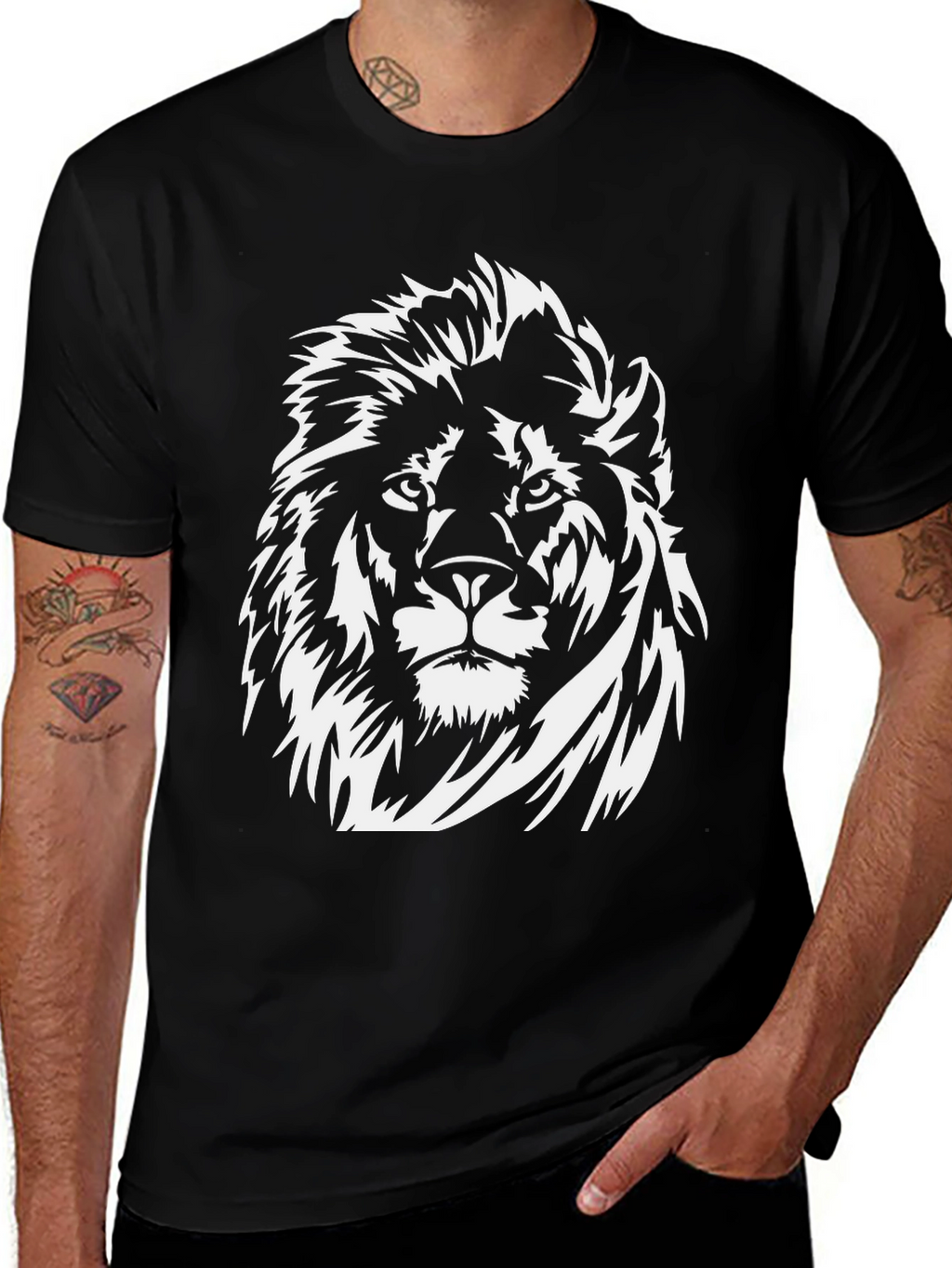 Black Lion Graphic Tee