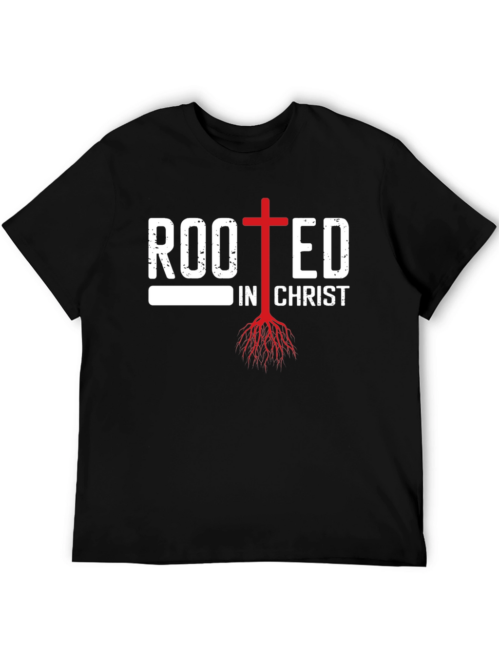 Rooted in Christ Christian T-Shirt