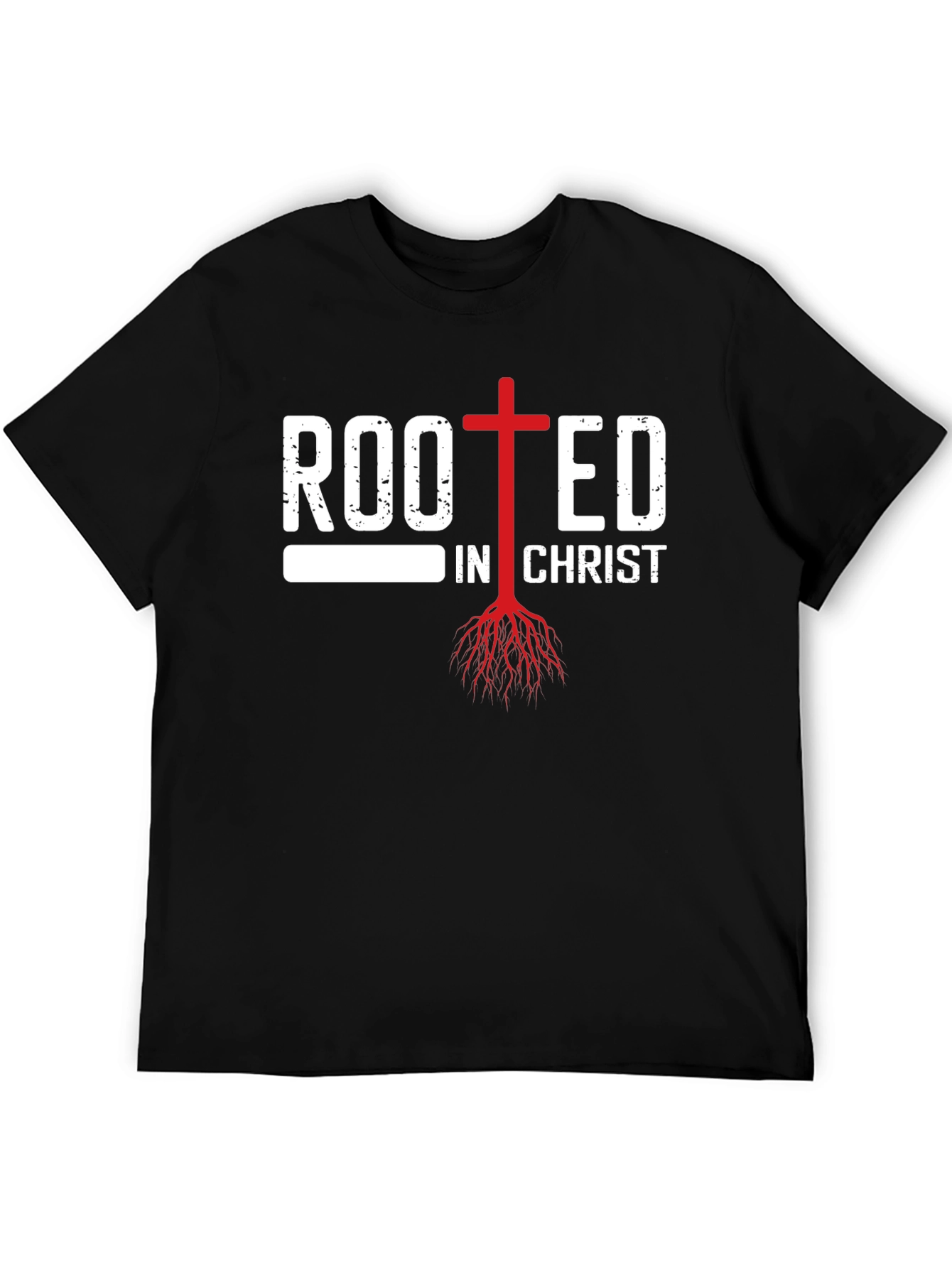 Rooted in Christ Christian T-Shirt