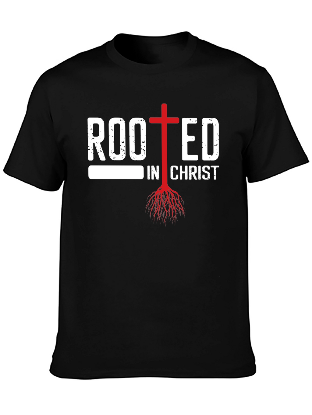 Rooted in Christ Christian T-Shirt