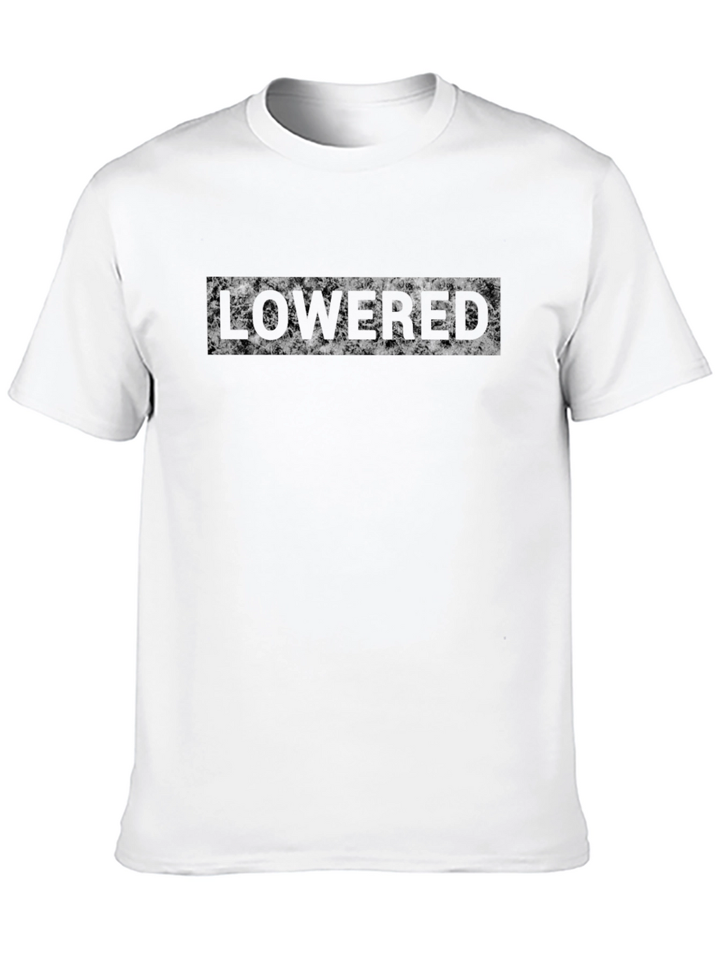 Lowered Black T-Shirt - Mens Graphic Tee