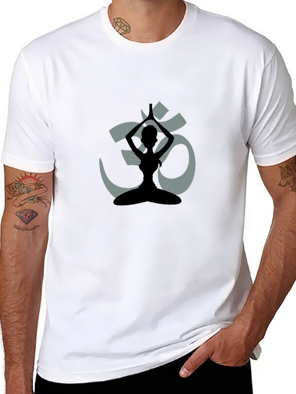Yoga Om Symbol Graphic Tee