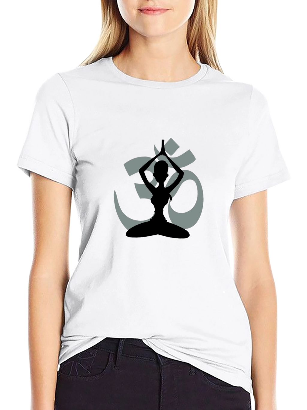 Yoga Om Symbol Graphic Tee