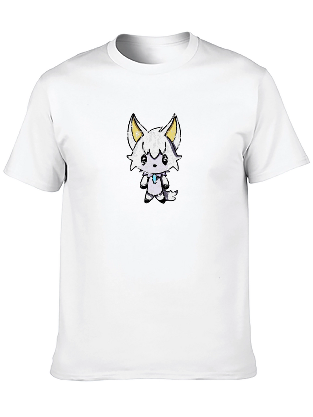 Cute Cartoon Fox Graphic T-Shirt