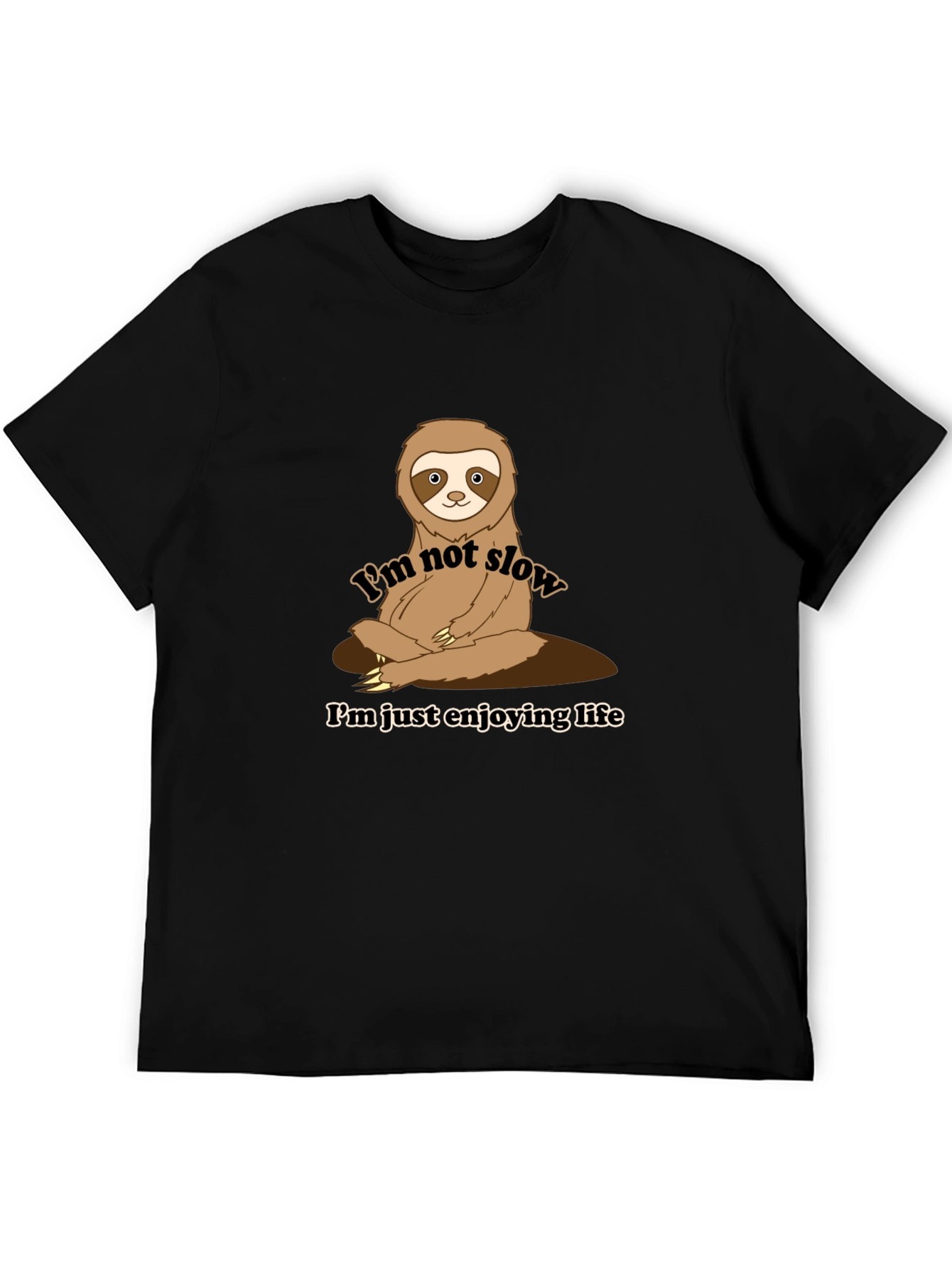 Funny Sloth Enjoying Life T-Shirt