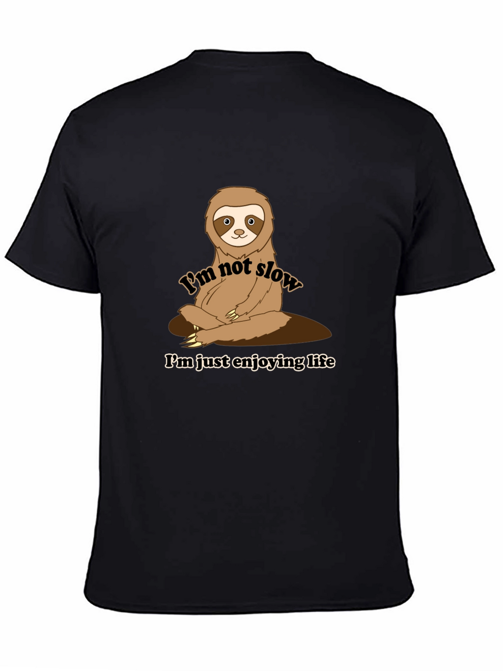 Funny Sloth Enjoying Life T-Shirt