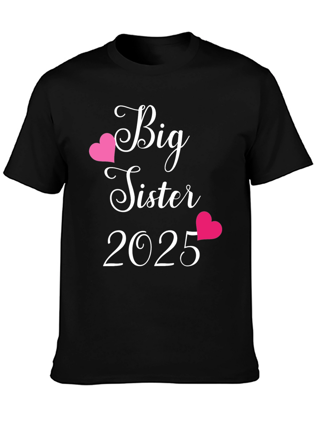 Big Sister 2025 Pregnancy Announcement T-Shirt