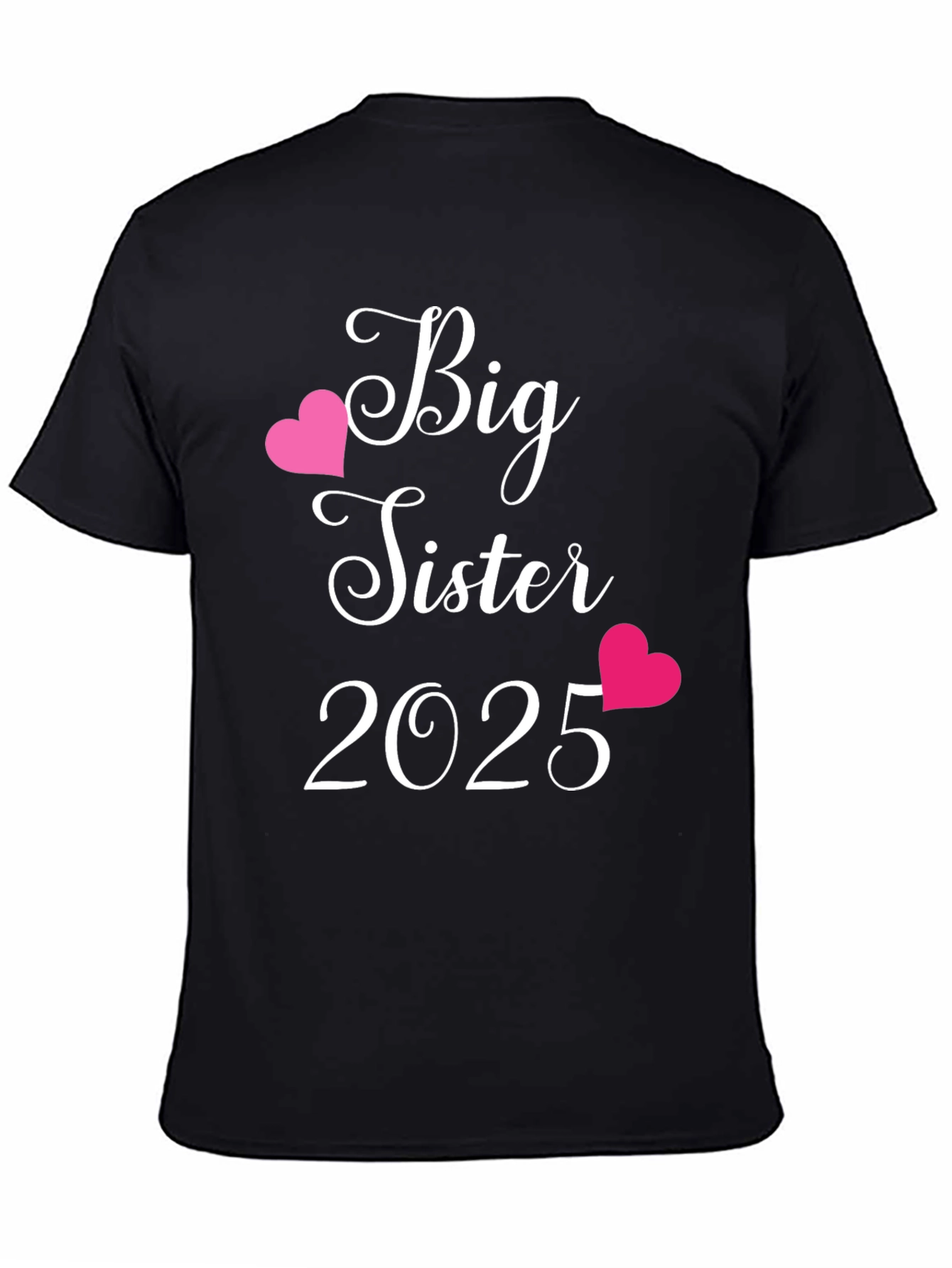 Big Sister 2025 Pregnancy Announcement T-Shirt