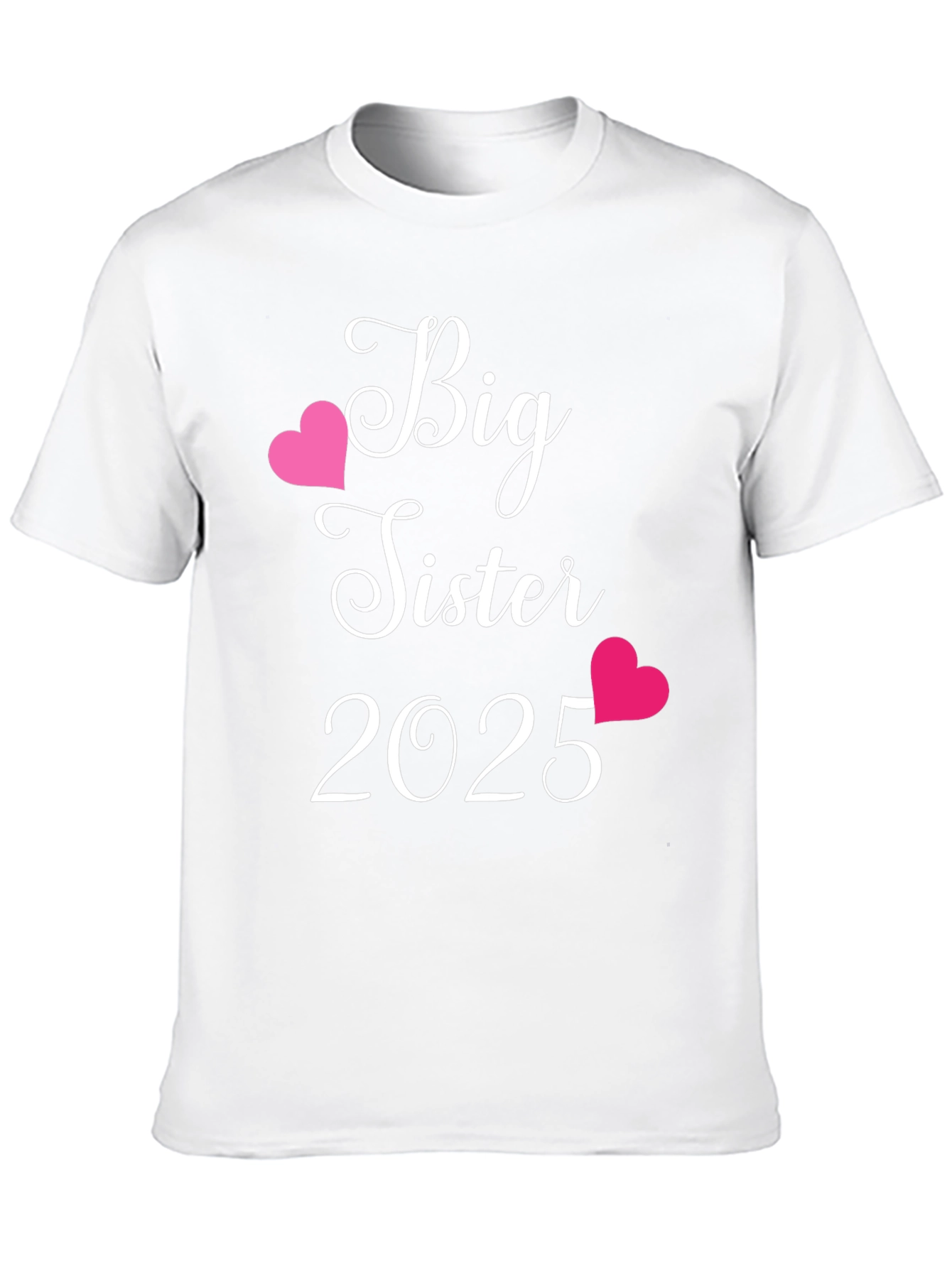 Big Sister 2025 Pregnancy Announcement T-Shirt