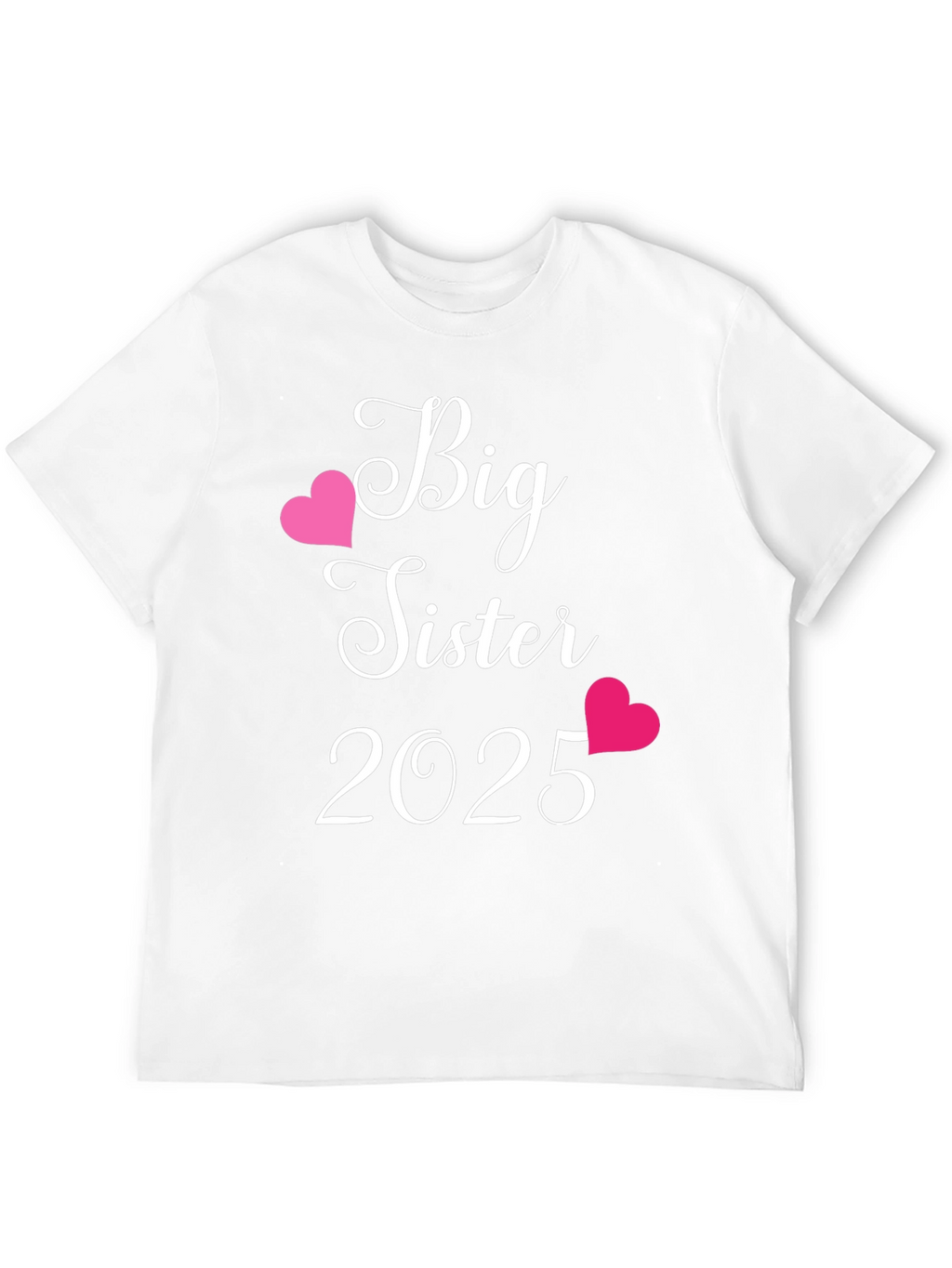 Big Sister 2025 Pregnancy Announcement T-Shirt