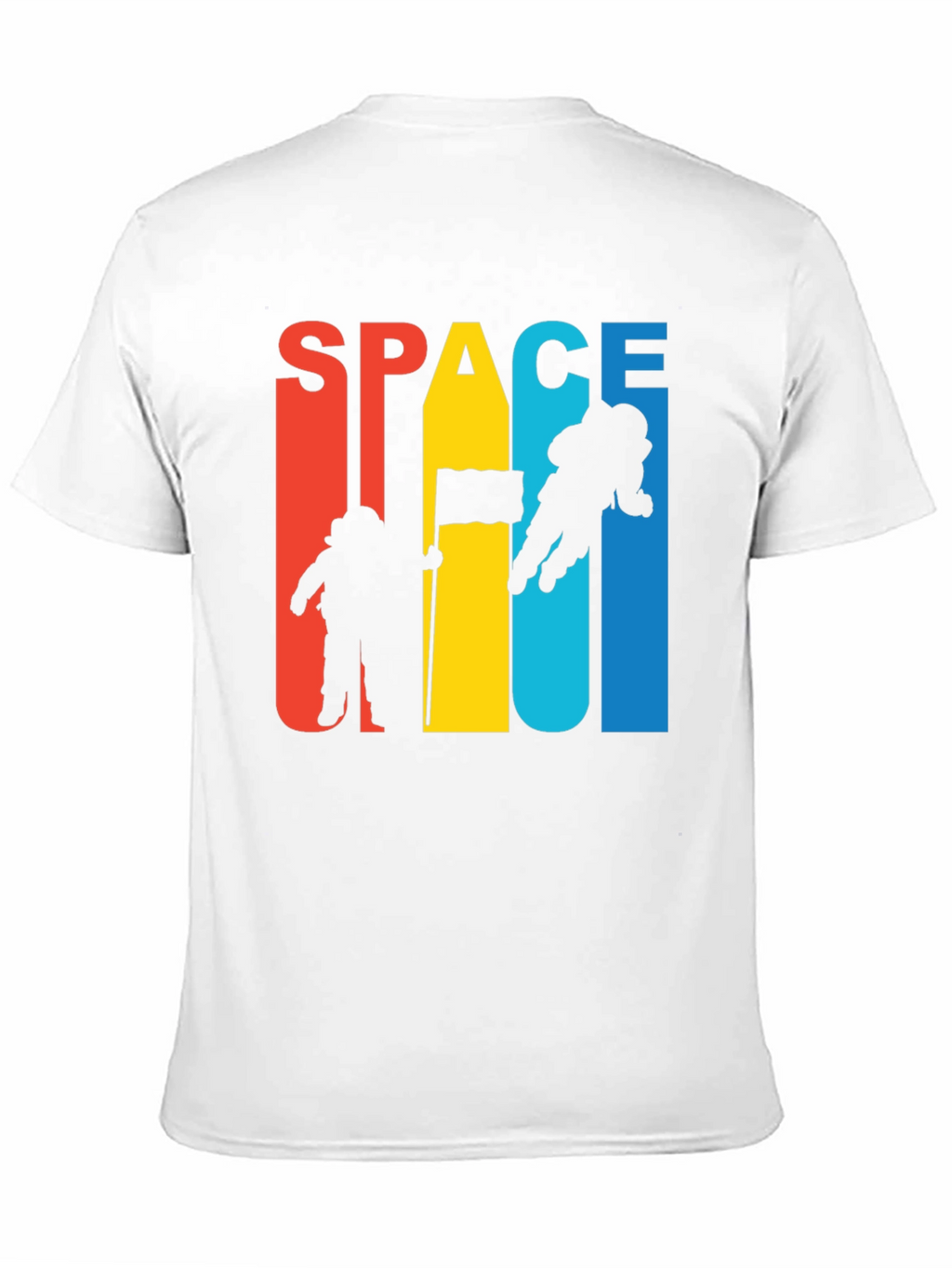 Space T-Shirt Retro Astronaut Design