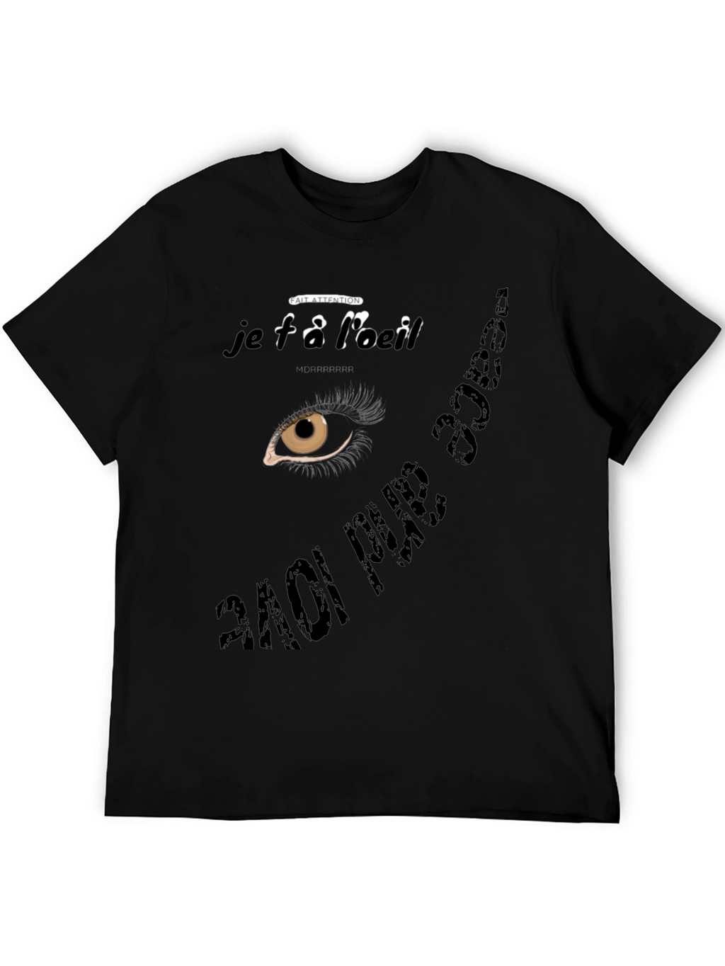 Eye See Peace T-Shirt - Mens Black Graphic Tee