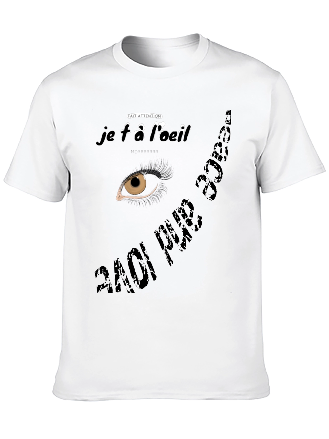 Eye See Peace T-Shirt - Mens Black Graphic Tee