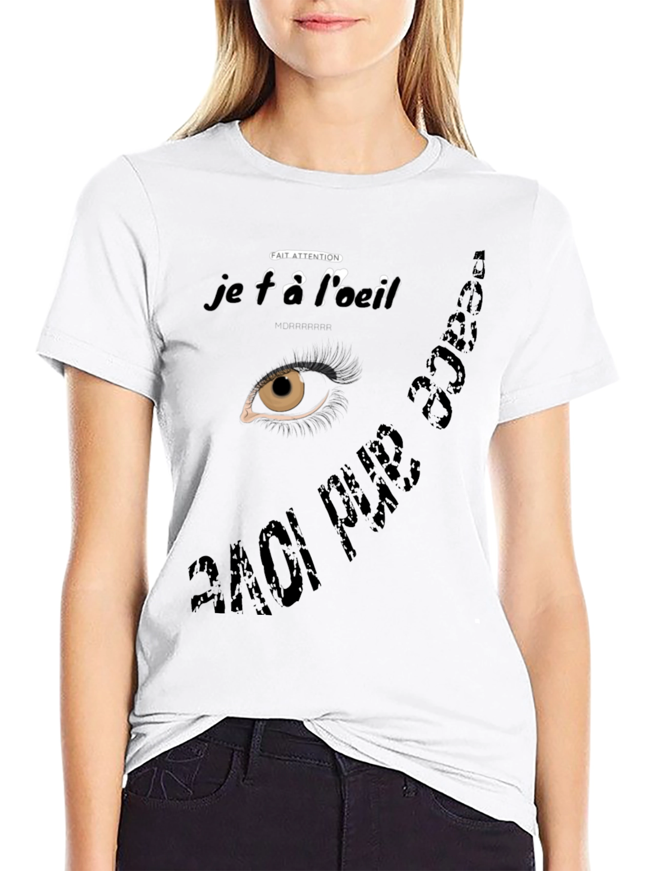 Eye See Peace T-Shirt - Mens Black Graphic Tee