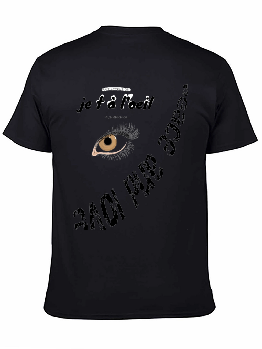 Eye See Peace T-Shirt - Mens Black Graphic Tee
