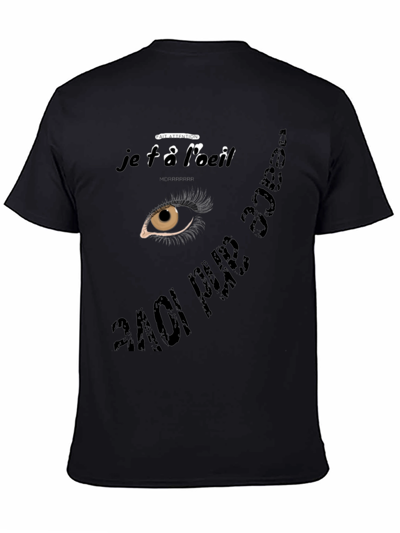 Eye See Peace T-Shirt - Mens Black Graphic Tee