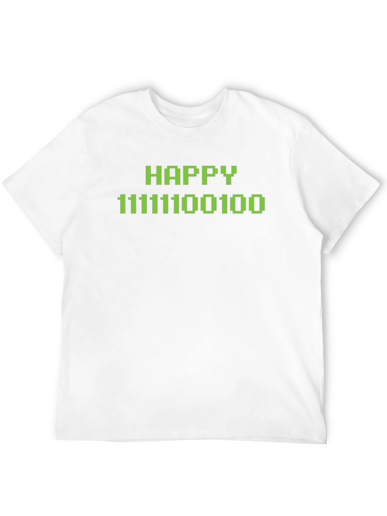 Happy Binary Code T-Shirt - Geek Tee