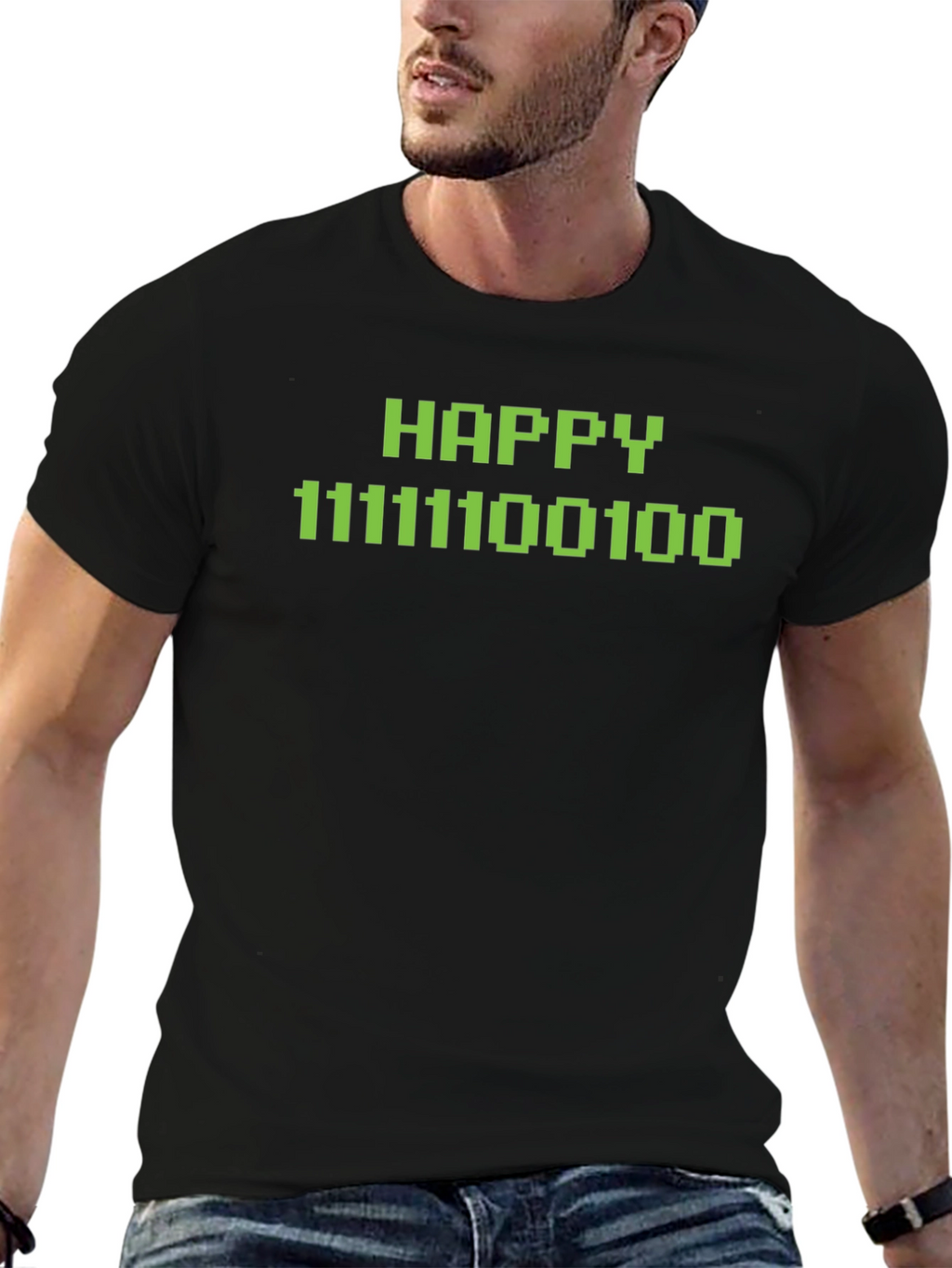 Happy Binary Code T-Shirt - Geek Tee