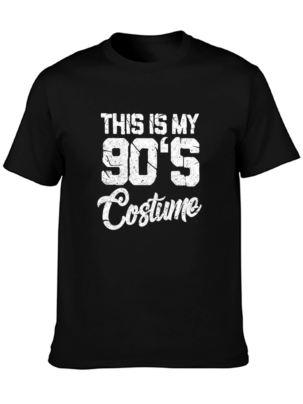 This is My 90s Costume Black T-Shirt