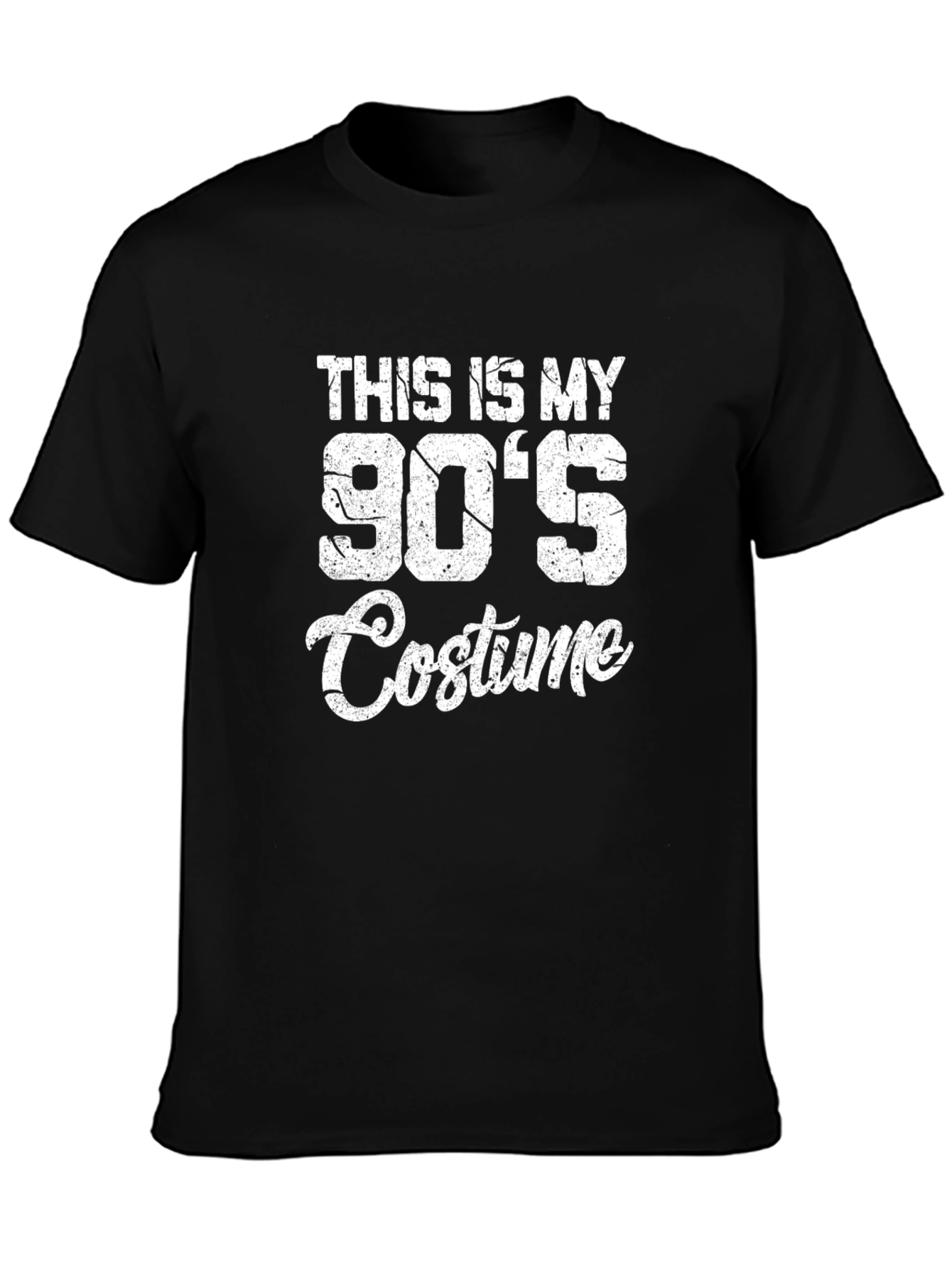 This is My 90s Costume Black T-Shirt