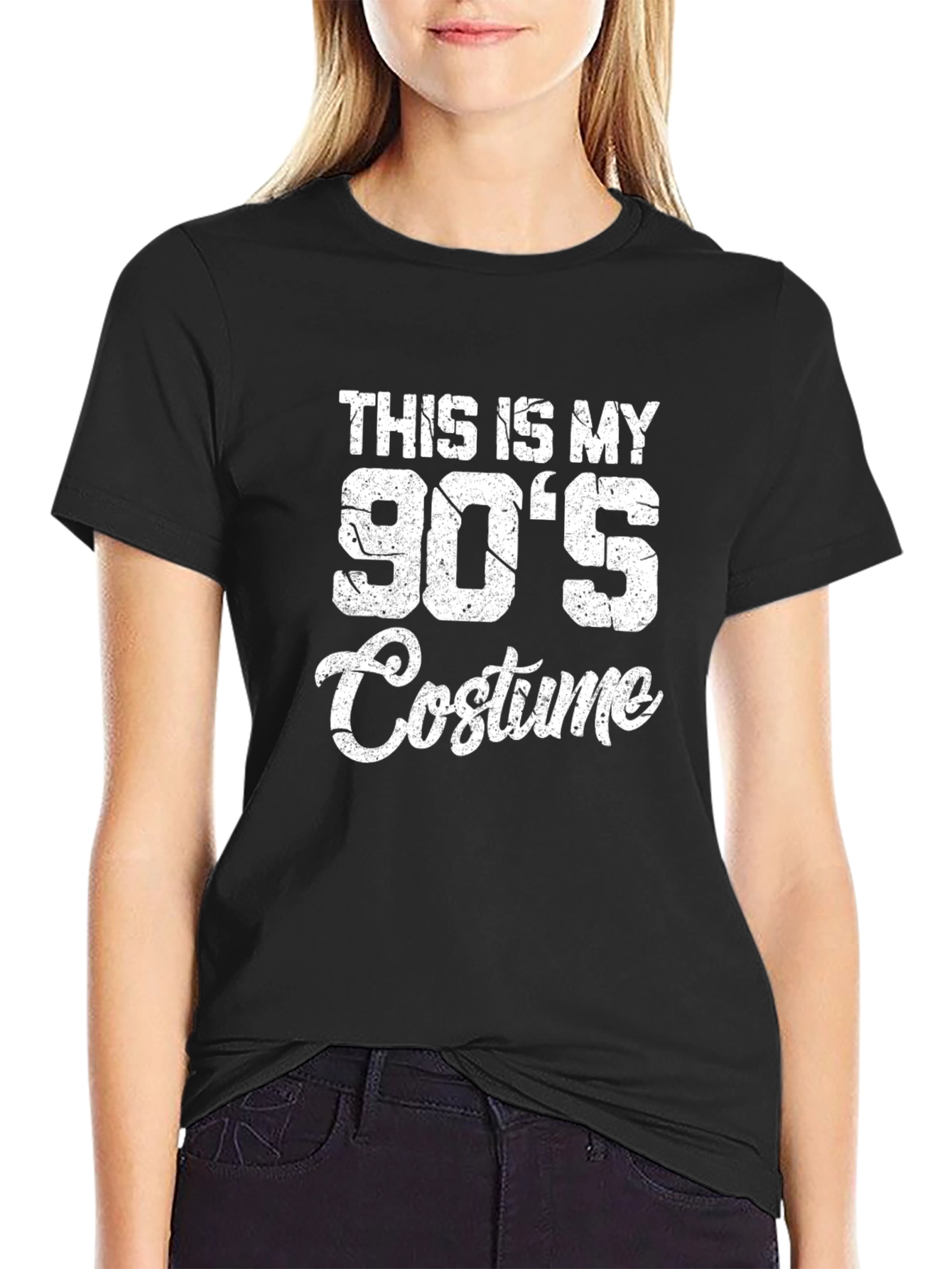 This is My 90s Costume Black T-Shirt