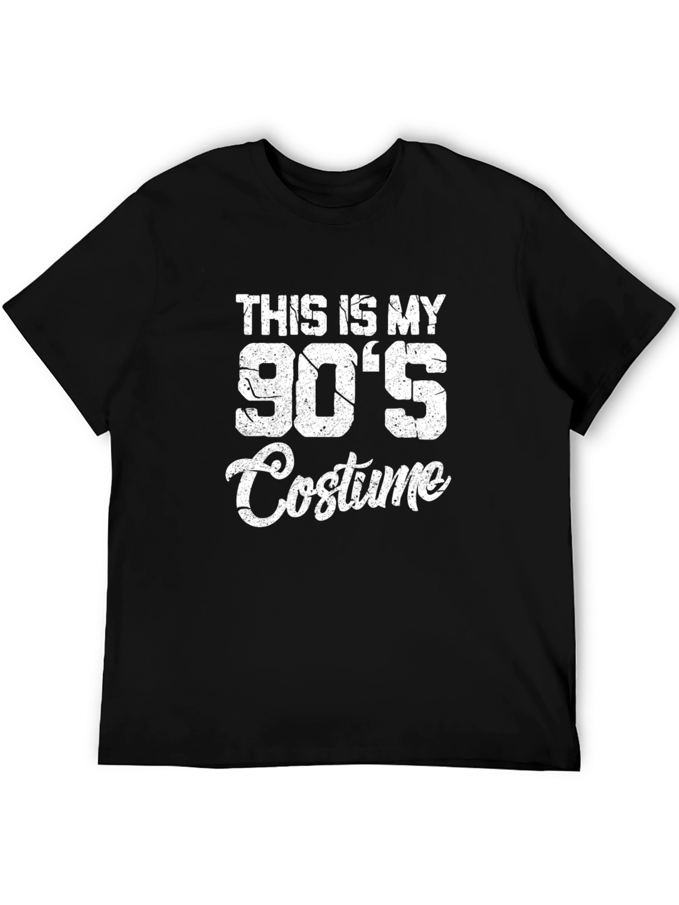 This is My 90s Costume Black T-Shirt