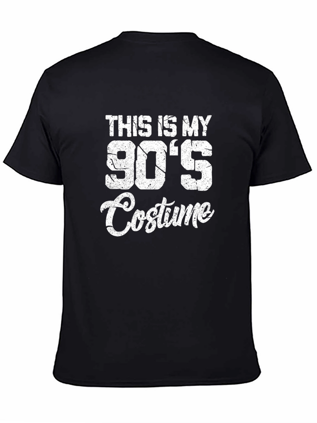 This is My 90s Costume Black T-Shirt