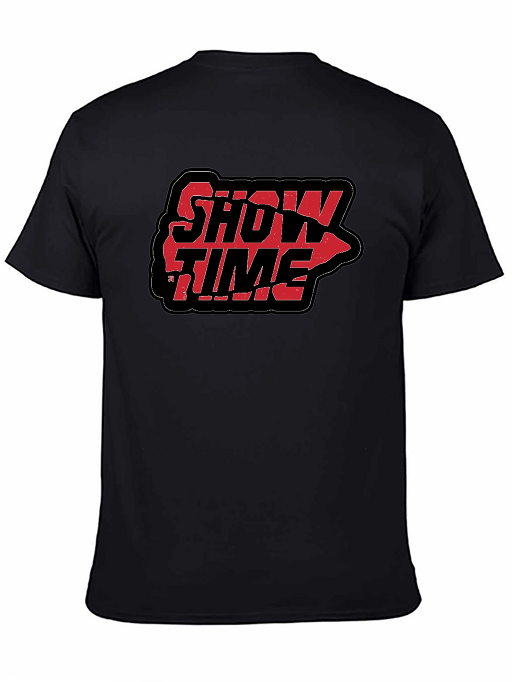 Showtime Graphic T-Shirt - Black Cotton Tee