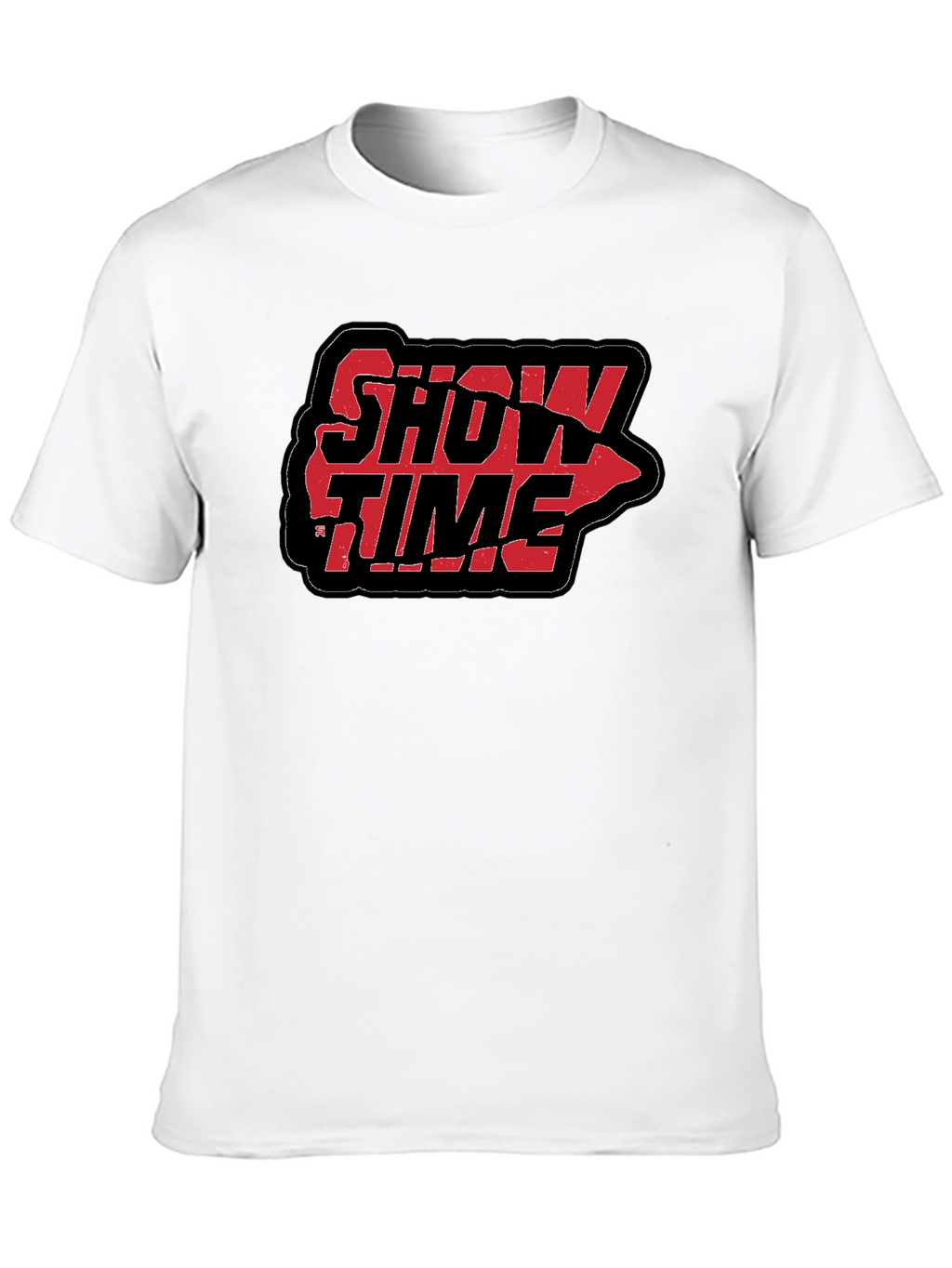 Showtime Graphic T-Shirt - Black Cotton Tee
