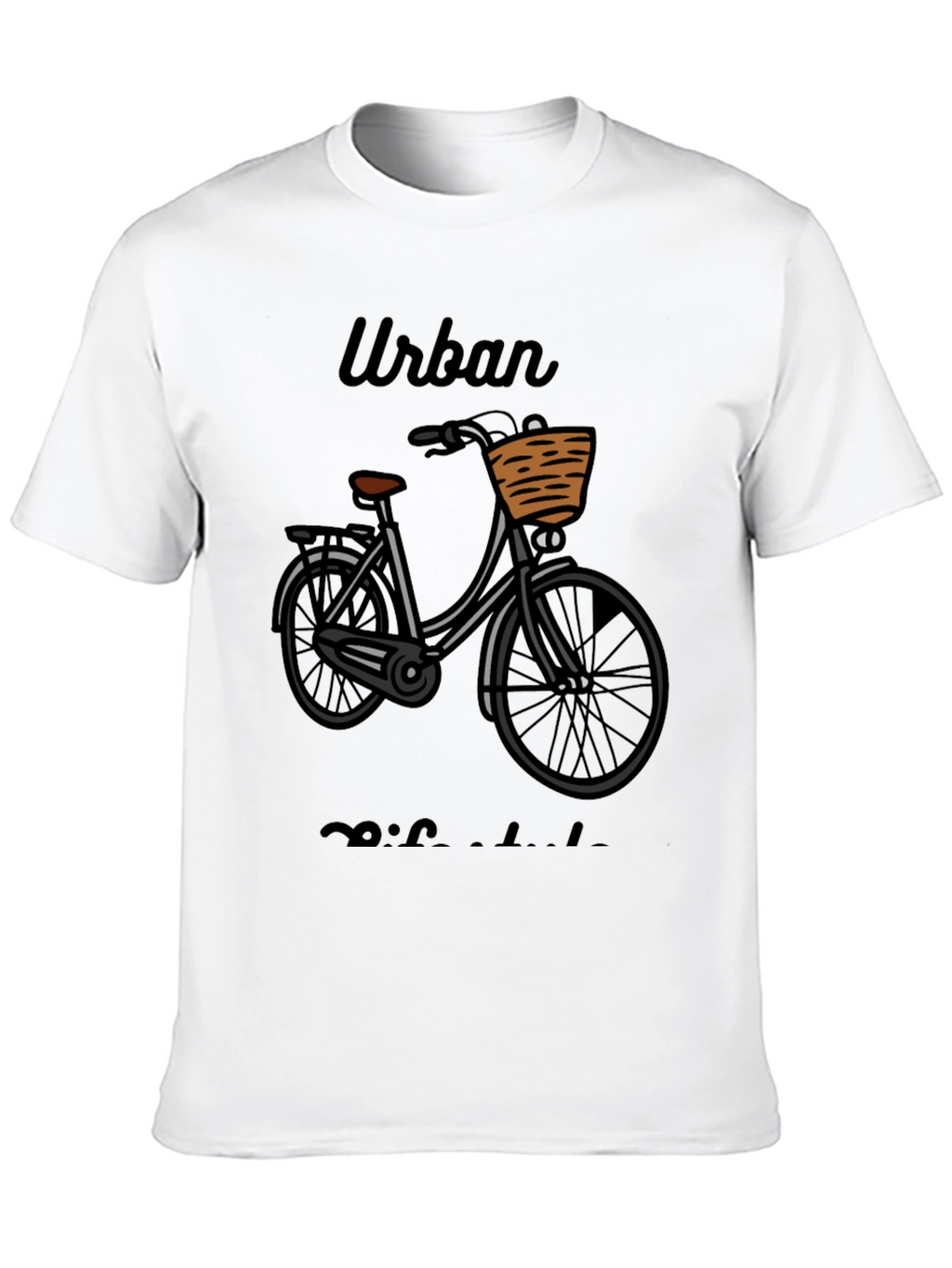 Urban Bicycle Graphic T-Shirt
