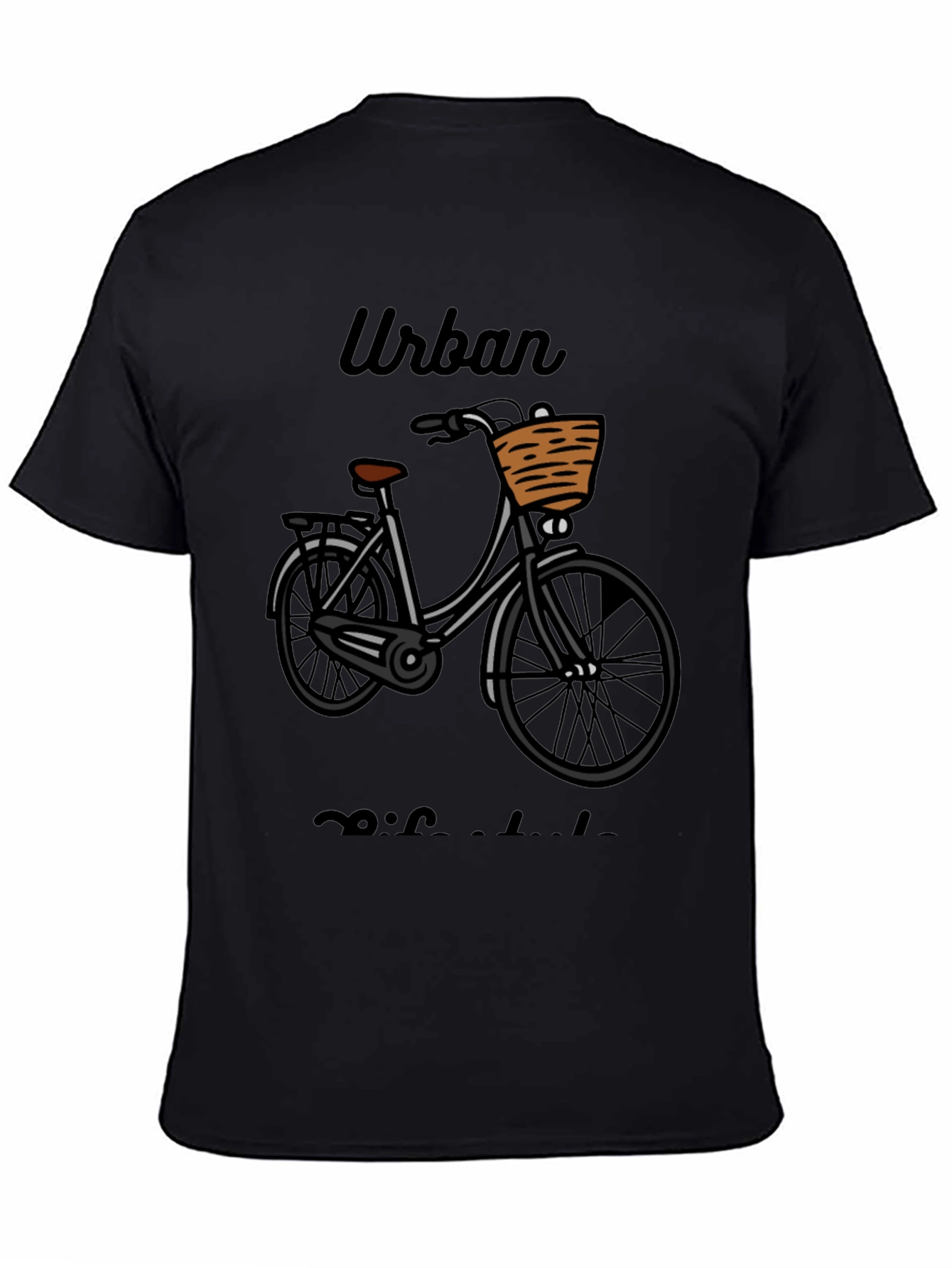 Urban Bicycle Graphic T-Shirt