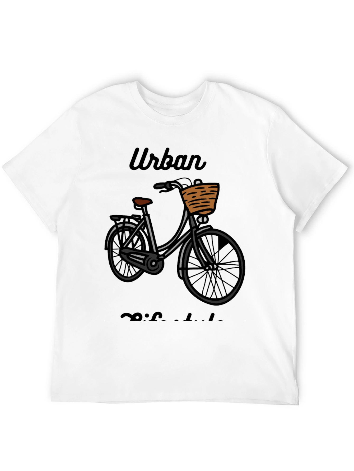 Urban Bicycle Graphic T-Shirt