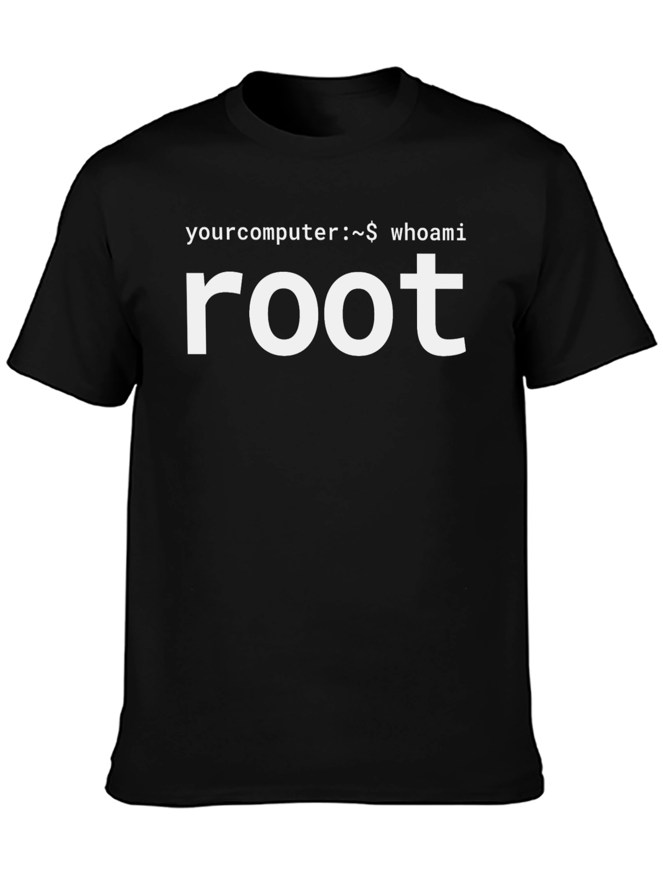 Root User T-Shirt - Linux Command Line Tee