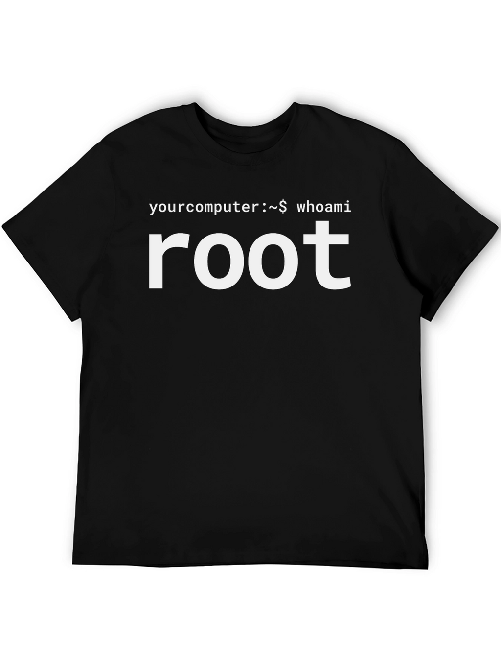 Root User T-Shirt - Linux Command Line Tee