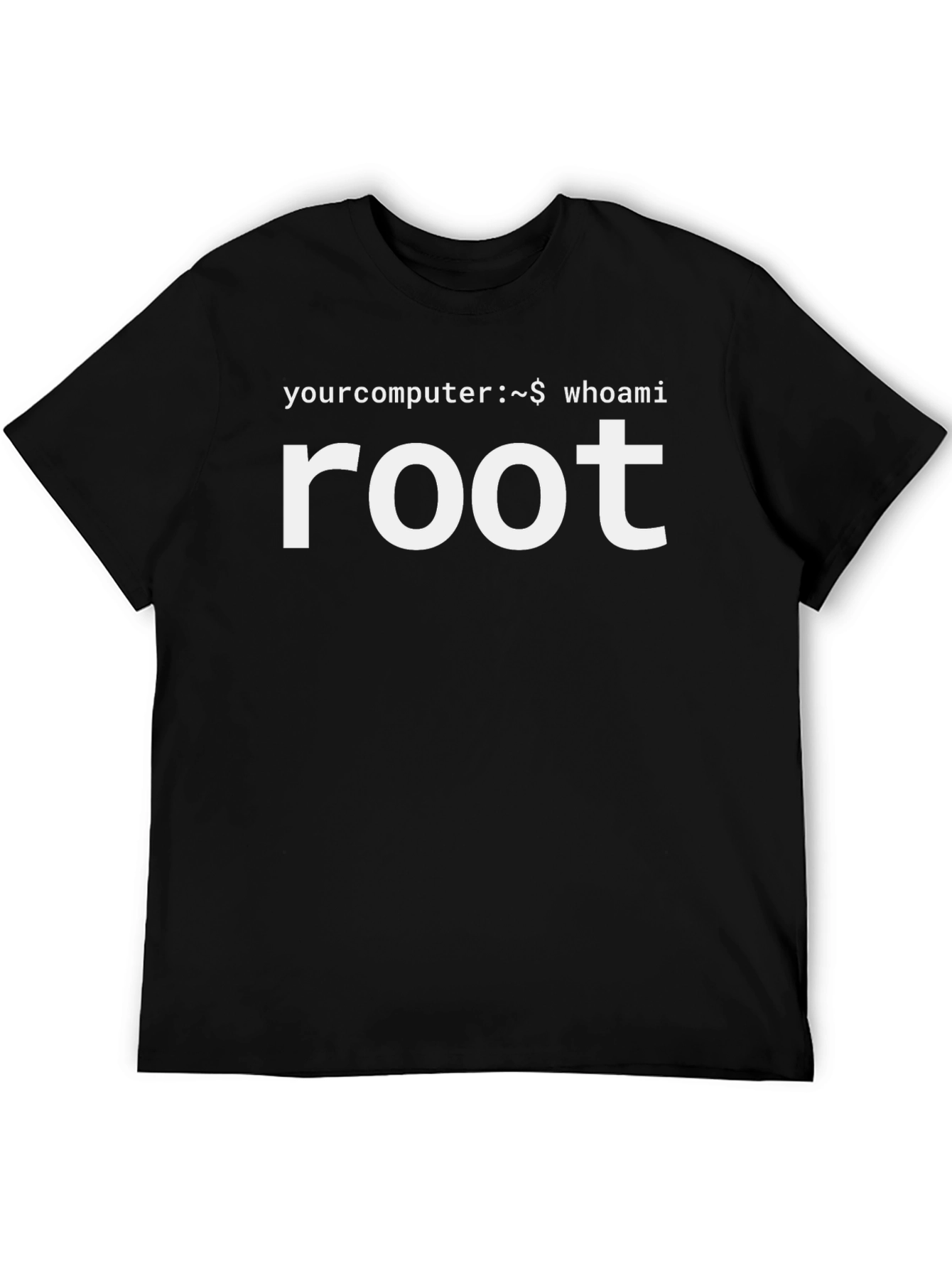 Root User T-Shirt - Linux Command Line Tee