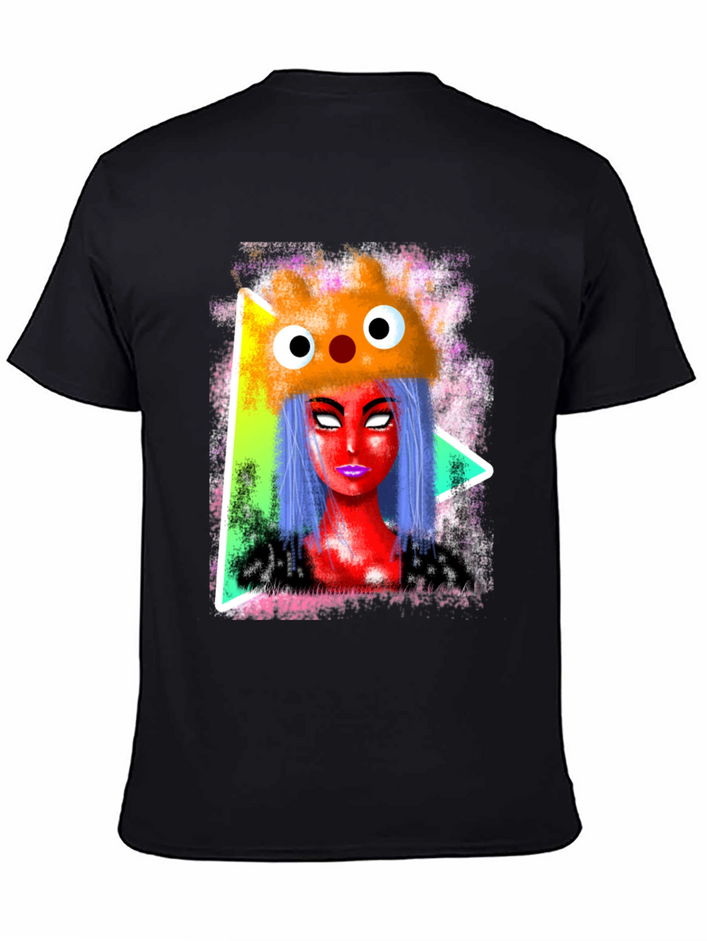 Funky Graphic Tee - Cartoon Character
