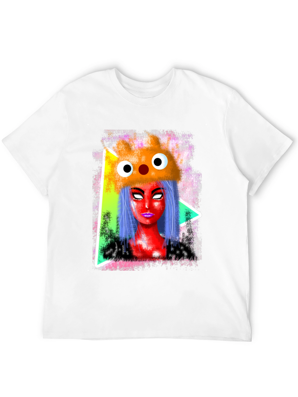 Funky Graphic Tee - Cartoon Character