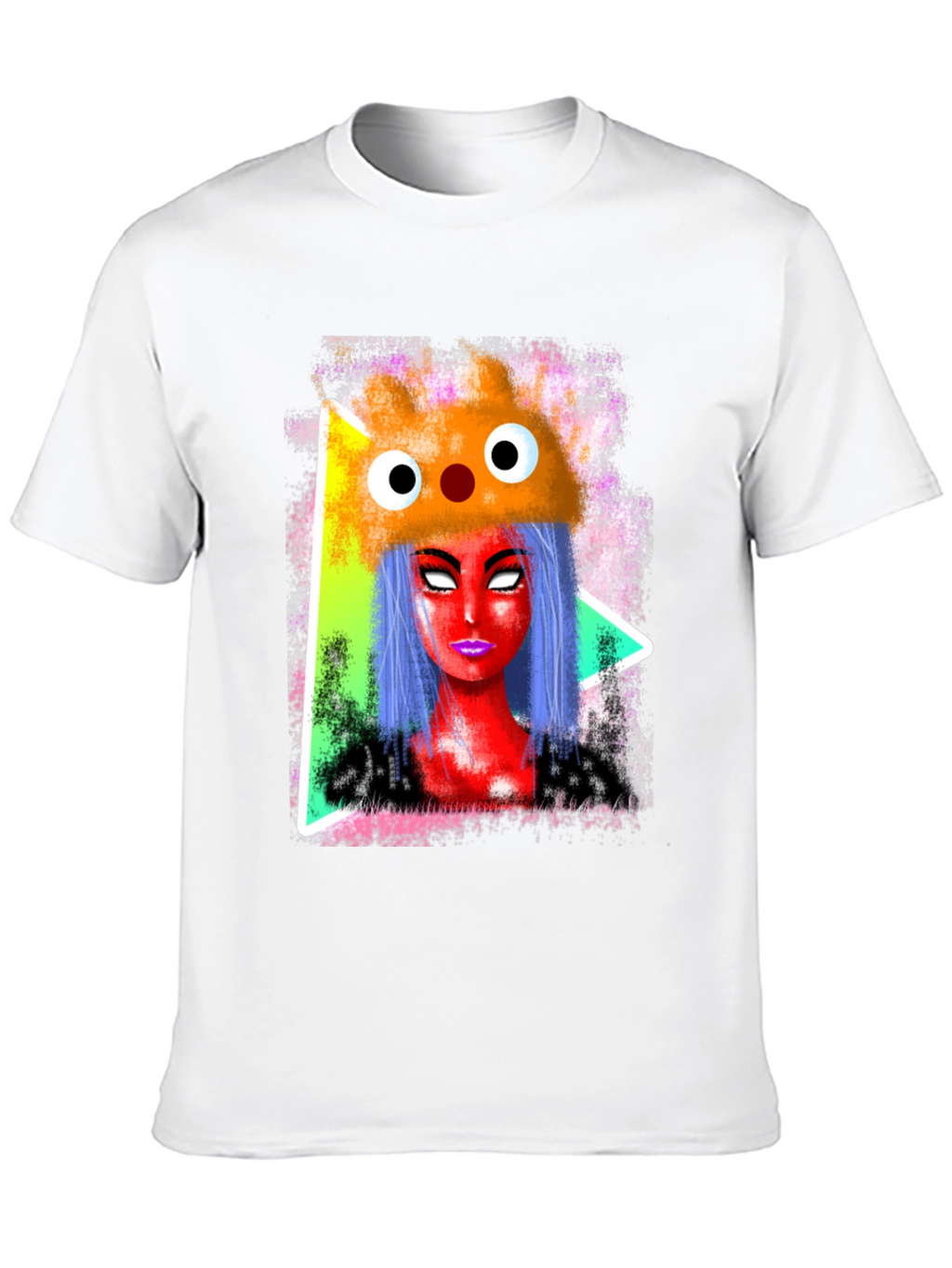 Funky Graphic Tee - Cartoon Character