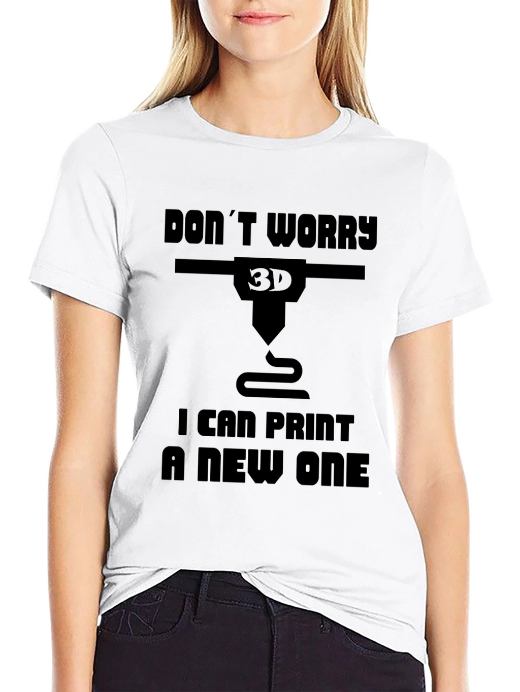Dont Worry 3D Print T-Shirt