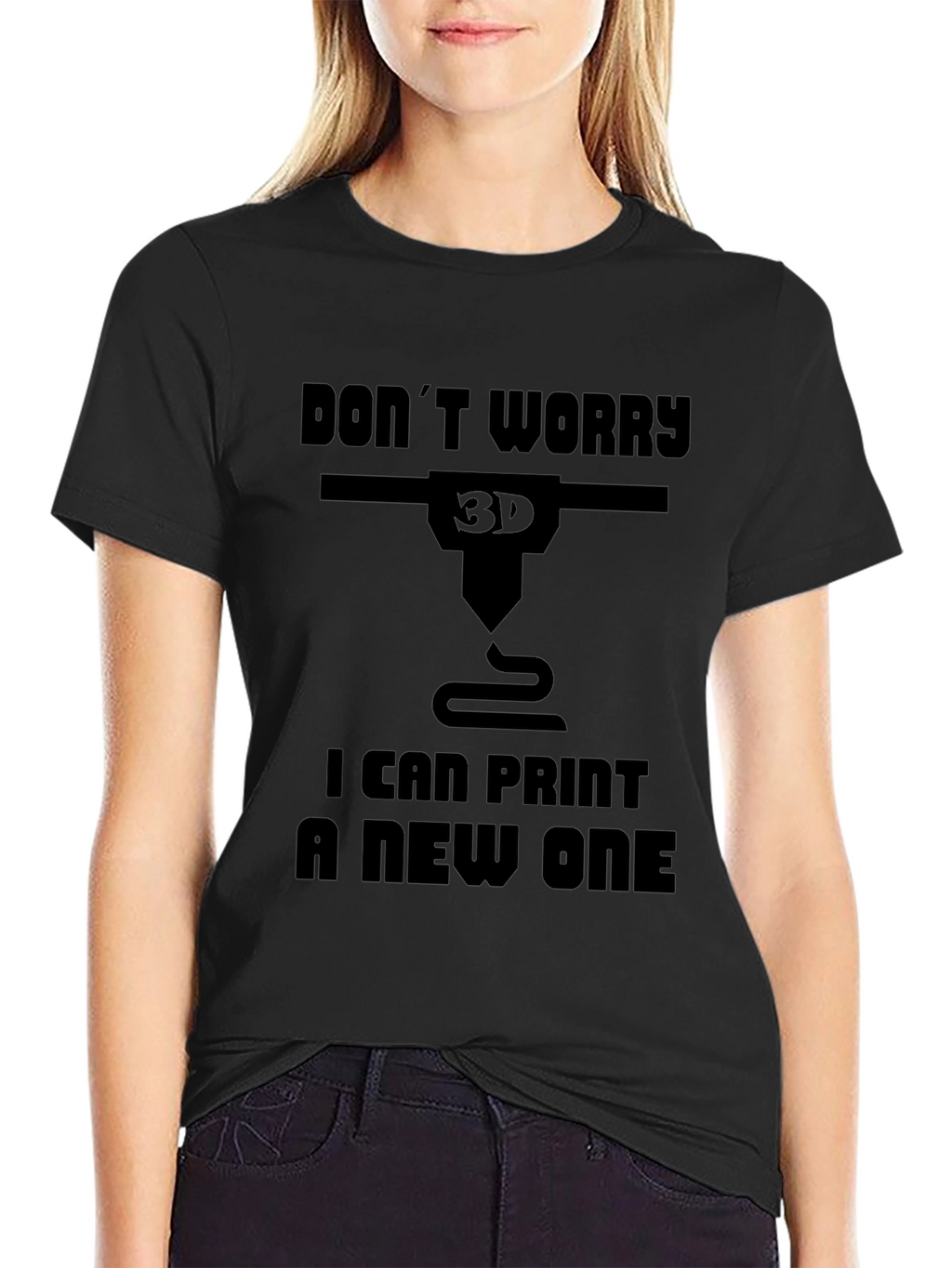 Dont Worry 3D Print T-Shirt