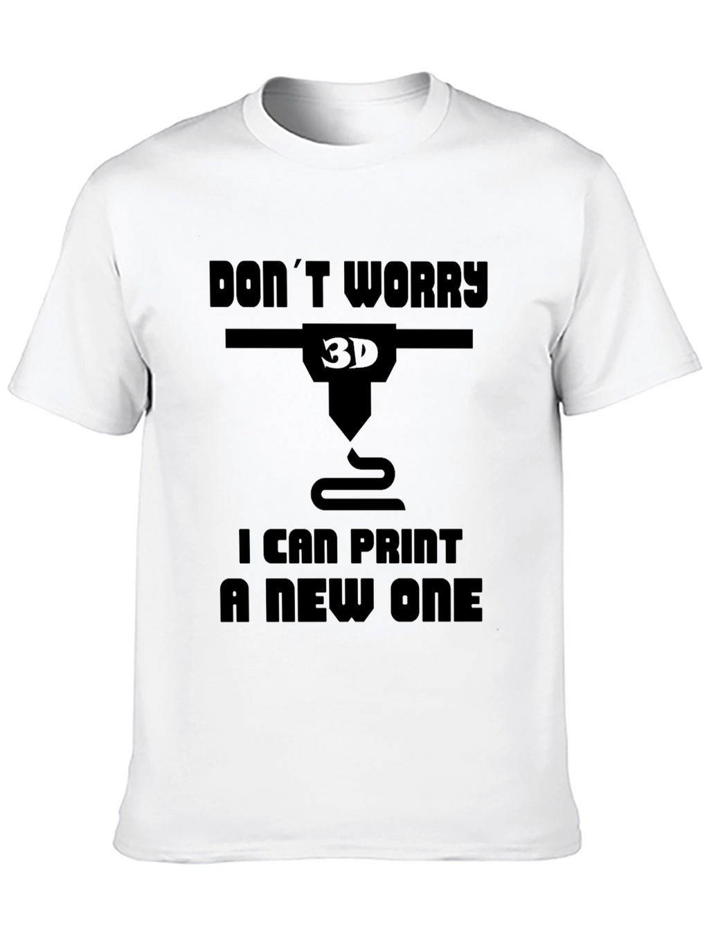 Dont Worry 3D Print T-Shirt