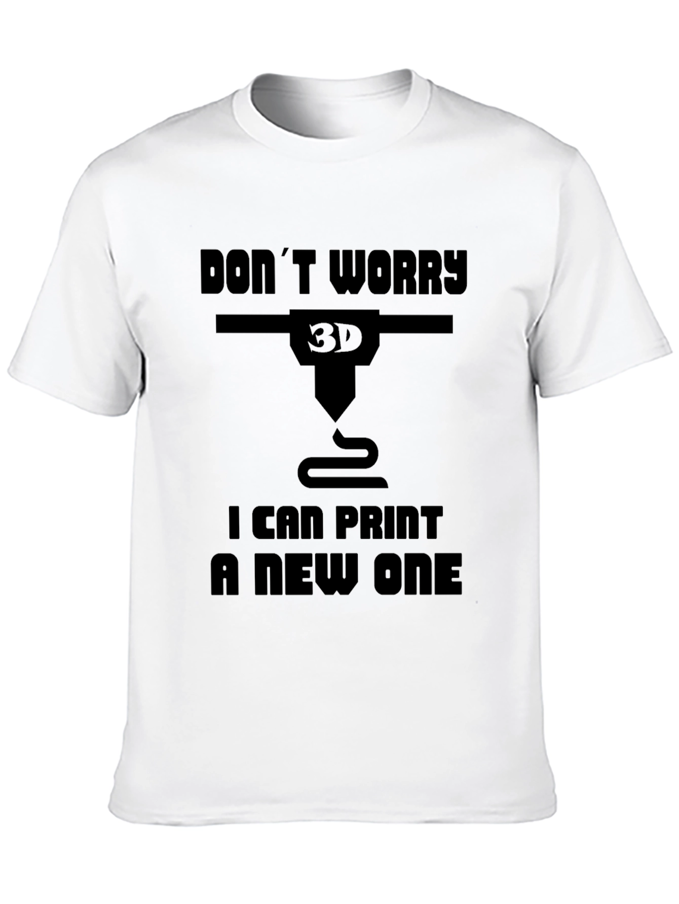Dont Worry 3D Print T-Shirt