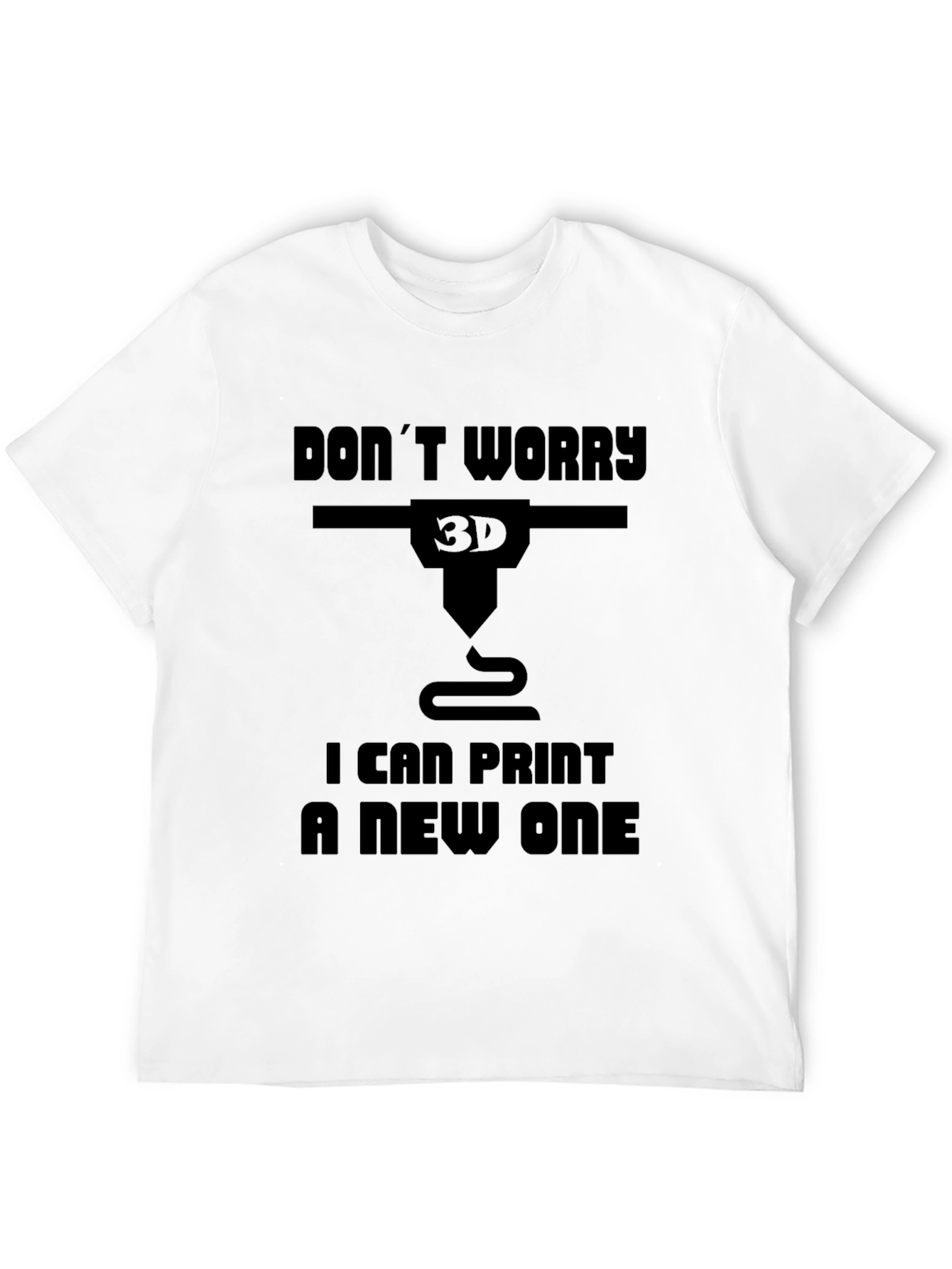 Dont Worry 3D Print T-Shirt
