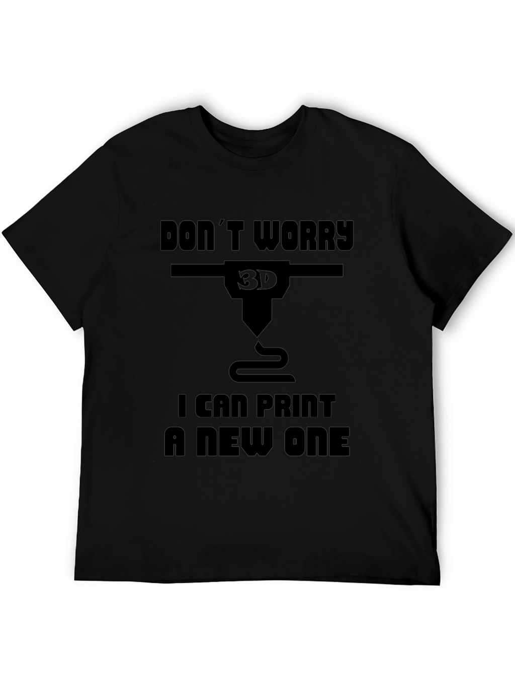 Dont Worry 3D Print T-Shirt
