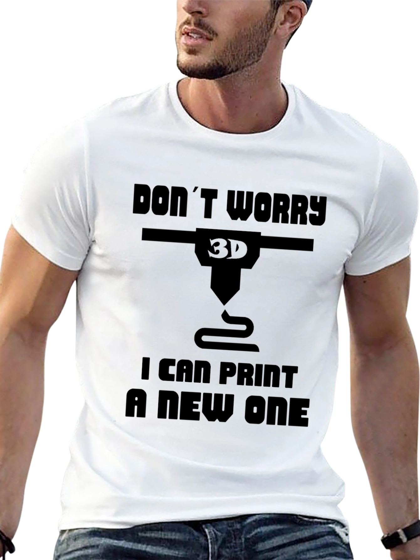 Dont Worry 3D Print T-Shirt